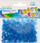 Sequins Craft With Fun, 8 mm, 14 g, 40 / 400, blu / transparent