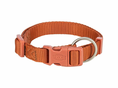 Qafore për qen Trixie Premium, 2cm 35-55cm, najlon, ngjyrë bakër