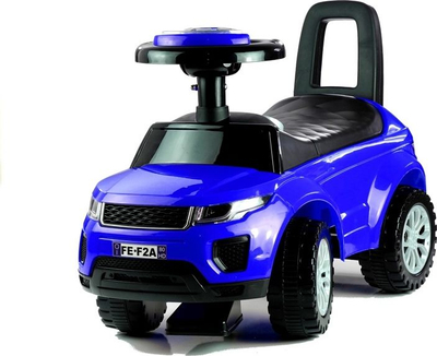 Makinë lodër ride-on Leantoys, me drita dhe zhurma, blu