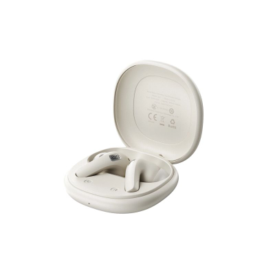 Kufje wireless Acefast W3, in-ear, me ANC TWS, të bardha