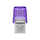 USB flash Kingston DataTraveler MicroDuo 3C DTDUO3CG3, 256GB, USB Type C dhe USB, vjollcë