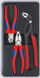 Set darash Knipex 3 Piece Professional Bestseller, 3 copë, doreza plastike, shumëngjyrëshe