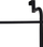 Varesë peshqirësh Bathroom Solutions Ladder C80621450, metal, 44.5 cm, e zezë