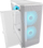 Kuti PC Cougar CGR-5YA6W-RGB, ATX E-ATX, xham i temperuar, e bardhë