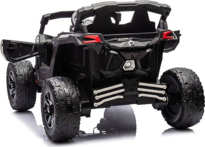 Makina elektrike lodër Buggy Maverick Can-Am, 4x200W, 24V, e bardhë