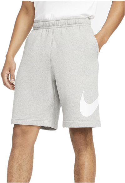 Pantallona të shkurtra Nike Club Graphic për meshkuj, gri