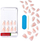 Thonj artificial KISS Classy Nails Silk Dress, gjatësi mesatare, formë ovale, bojë neutrale