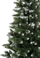 Pemë artificiale Krishtlindjesh Springos Premium Diamond Pine, 180cm, me borë, jeshile