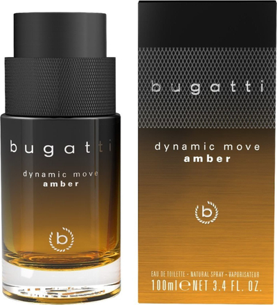 Parfum Bugatti Dynamic Move Amber, Eau de Toilette, 100 ml