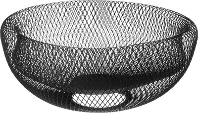 Shportë frutash Banquet RADKA, metal, 30 cm, e zezë