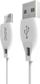 Кабел USB Dudao USB-A - microUSB 2 m, бел
