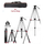 Tripod video me kokë fluide 185cm