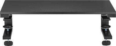 Mbajtës monitori V7 Monitor Riser Stand, me kapëse, i zi