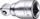 Zgjatim bit Stahlwille 509W/2, 1/2" 12.5 mm, metalik, ngjyrë argjendi