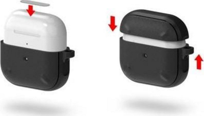 Mbrojtëse Ringke Onyx për Apple AirPods 3, e zezë