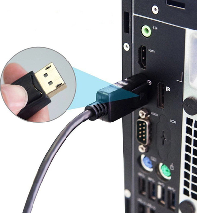 Adapter DisplayPort në HDMI Montiss MT068, 20cm, v1.4 në v2.0, i zi