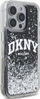 Kapak telefoni DKNY Liquid Glitter Arch Logo DKHCP16LLBNAEK, për iPhone 16 Pro 6.3", hardcase, i zi