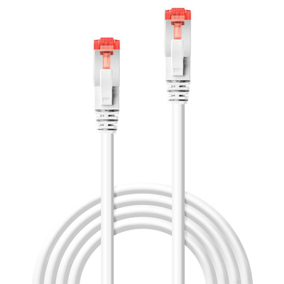Kabllo rrjeti Lindy Patchcord Cat6, S/FTP, 3m, e bardhë