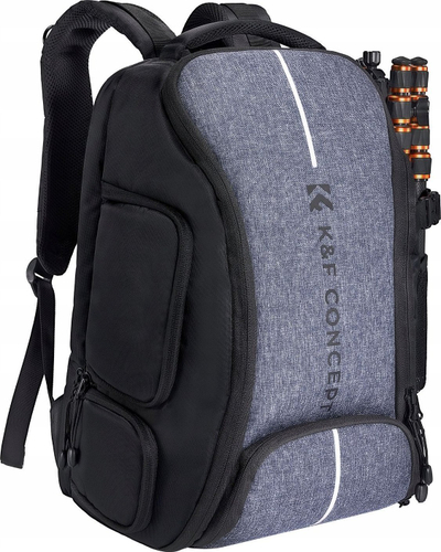 Çantë shpine fotografike K&amp;F Concept, DSLR SLR, 25L, për laptop 15.6", e zezë