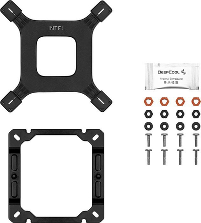 Ftohës për proçesor DeepCool AG500 BK ARGB, 120 mm, i zi