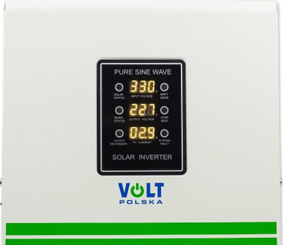 Invertor solar Volt Polska GREEN BOOST PRO 4000 SINUS, 4000W, 110 500VDC, jeshil