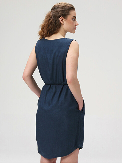 Fustan LOAP NECLA Regular Fit mLO1994, i kaltër, XL