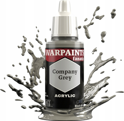 Bojë akrilike The Army Painter Warpaints Fanatic Company Grey, 18ml, gri neutrale