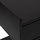 Tavolinë pune Atmosphera Tedy, 110cm, 2 sirtarë, e zezë