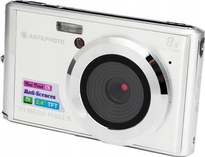 Fotoaparat digjital AgfaPhoto DC5200, i argjendtë