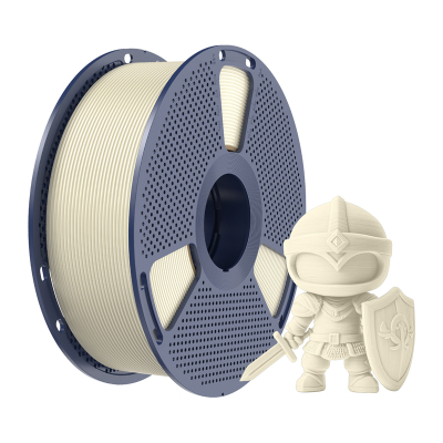 Filament 3D Sunlu PLA+, 1.75mm, 1kg, i bardhë ivory