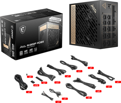 Burim energjie MSI MEG Ai1300P PCIE5 - 1300W