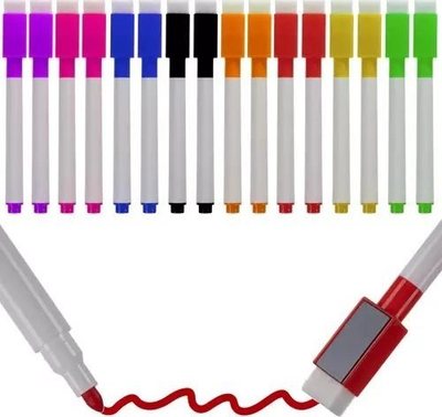 Markera për tabela dry erase Maaleo 21647, set me 16 copë, 8 ngjyra të ndryshme