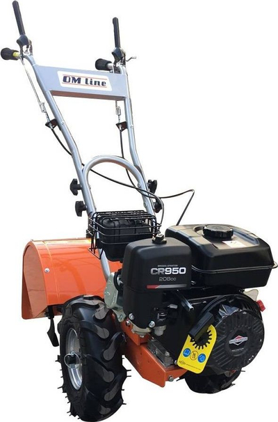 Rotavator Oleo-Mac PT48BS, motor 6.5HP, vetëlëvizës, portokalli