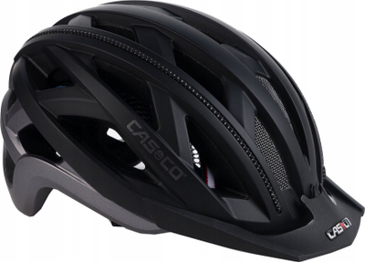Helmetë biçiklete Casco Cuda 2, 58-62 cm L, me rrjetë kundra insekteve, e zezë