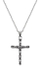 Varëse për meshkuj Amen Cross ACCL001, e argjendtë/ e zezë