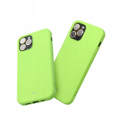 Mbulesë telefoni Roar Colorful Jelly për Xiaomi Redmi 13 Redmi 13 5G, silikon, lime