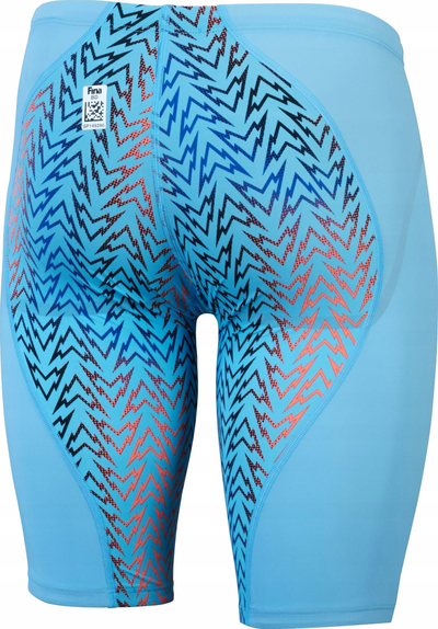 Rroba banjo garash Speedo Fastskin LZR Ignite Jammer për burra, blu me të kuqe