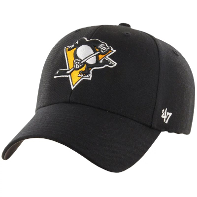Kapelë 47 Brand NHL Pittsburgh Penguins MVP H-MVP15WBV-BKB, e rregullueshme, e zezë