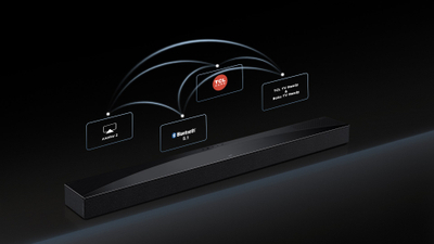 Soundbar TCL Q75HE, 2.0 kanale, Bluetooth, i zi