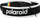 Rrip për kamer Polaroid Camera Strap Flat, i sheshtë, zi e bojdez