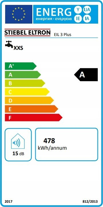 Ngrohës uji elektrik STIEBEL ELTRON EIL 3 Plus, 3.5kW, për nën lavaman, i bardhë
