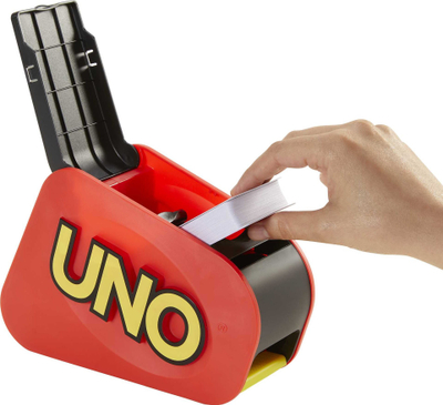 Lojë me letra Mattel UNO Extreme, elektronike, për familje, shumëngjyrëshe