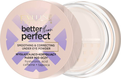 Пудра за очи Eveline Cosmetics Better Than Perfect Delicate, 4 g, за фиксирање на шминка