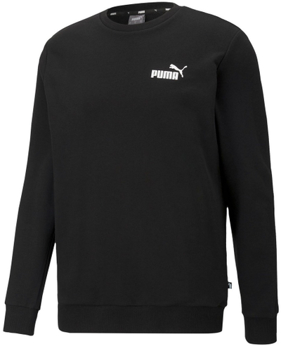 Блуза PUMA Essentials Small Logo за мажи, памук, црна