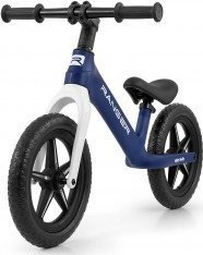 Biçikletë pa pedale Milly Mally Ranger Flash 12", goma EVA, LED, blu