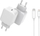 Karikues universal CoreParts MBXUSB-AC0015, karikon shpejt, prizë AC, i bardhë
