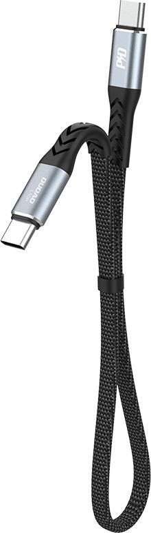 Kabllo USB Dudao USB C në USB C, 1m, PD 100W, e zezë