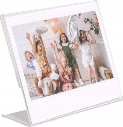 Kornizë fotografish LoveInstant SB9530, për Fuji Instax Wide dhe Polaroid, transparente, horizontale