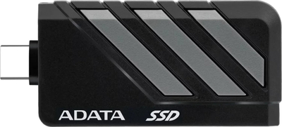 SSD i jashtëm Adata SC735, 2TB, USB 3.2 Gen2, gri e zezë