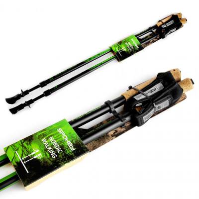Shkopinj Nordic Walking Spokey Rubble, alumini, AntiShock, doreza tape